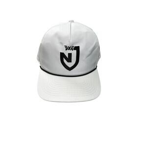 PXG Hat Nick Jonas White Performance Golf Adjustable *READ